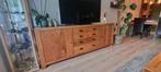 Meubelset massief hout tv-meubel, salontafel en kast, Huis en Inrichting, Complete inboedels, Ophalen