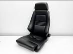 Recaro Specialist M zwart leder mer lumbaalsteun/rails, Ophalen