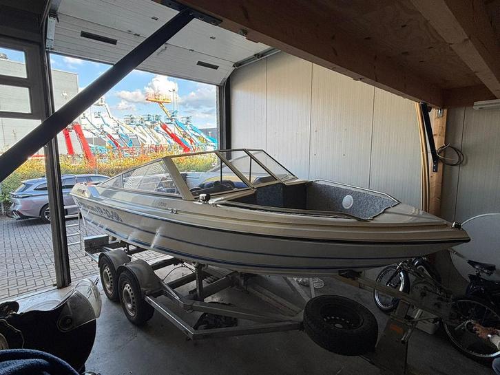 Renken 1700 speedboot, Watersport en Boten, Speedboten, Gebruikt, Benzine, 120 tot 200 pk, Polyester, Binnenboordmotor, Ophalen