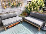 Kussenset voor palletbankjes, Tuin en Terras, Ophalen, Gebruikt, Hout