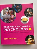 Beth Morling - Research methods in psychologie, Ophalen of Verzenden, Zo goed als nieuw, Sociale wetenschap