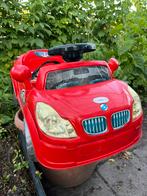 Rode kinderauto, Ophalen, Gebruikt