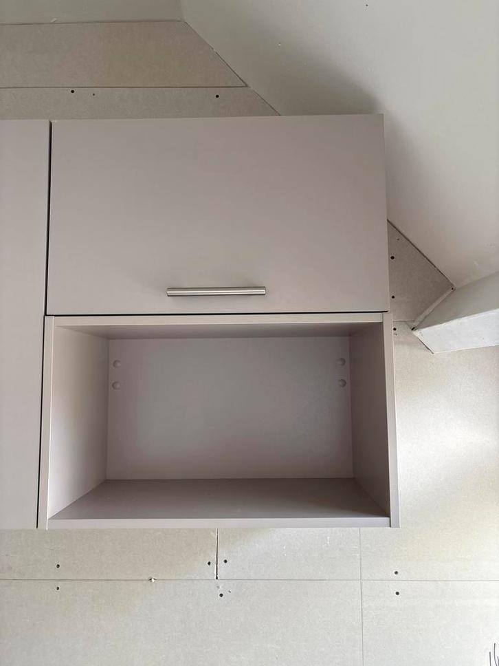 Taupe Keukenkastje - Open & Klep - 35x60, Huis en Inrichting, Kasten | Kledingkasten, Nieuw, Minder dan 100 cm, Minder dan 50 cm
