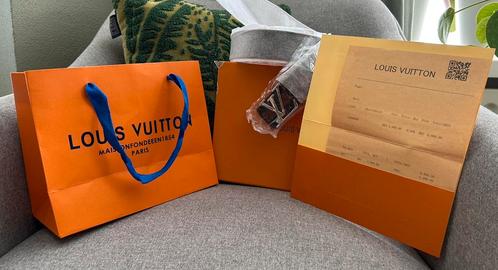 Louis Vuitton Riem Monogram Canvas 105CM, Kleding | Heren, Riemen en Ceinturen, Nieuw, Riem of Ceintuur, 95 tot 105 cm, Bruin