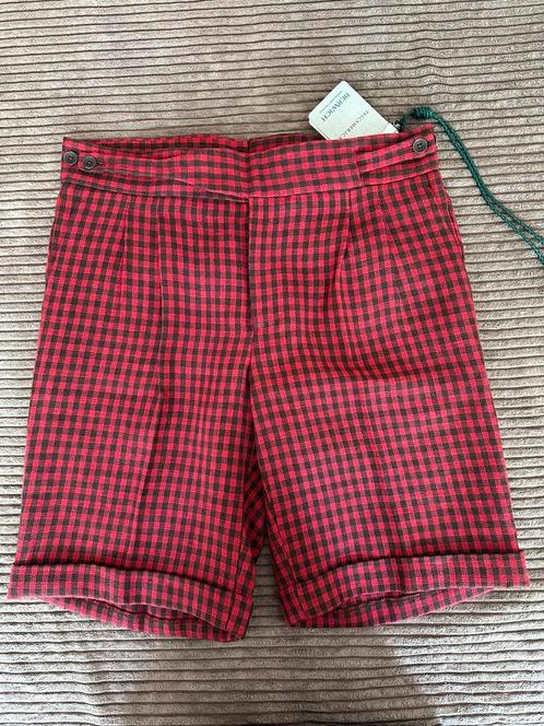 BERWICH “Gurkha” (korte) broek, linnen mt 48, new . 75 incl, Kleding | Heren, Broeken en Pantalons, Nieuw, Maat 48/50 (M), Overige kleuren
