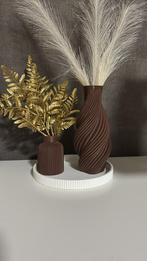 Vazen set, Huis en Inrichting, Overige kleuren, Ophalen of Verzenden, Minder dan 50 cm, Glas