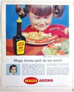 40+ vintage advertenties reclames Maggi aroma 37-67 bouillon, Ophalen