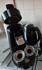 Zwarte Senseo en waterkoker Philips, Witgoed en Apparatuur, Koffiezetapparaten, Ophalen, Gebruikt, Koffiemachine