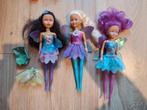 Set van 3 Barbie-achtige feeënpoppen, Ophalen of Verzenden, Gebruikt, Barbie