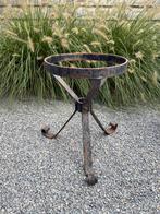 Oude plantenbak standaard gesmeed ijzer *HIT*, Antiek en Kunst, Curiosa en Brocante, Ophalen