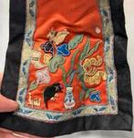 Prachtige antieke Chinese geborduurde kinder hoed-muts 1880, Ophalen of Verzenden