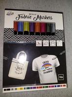 Nieuwe Metallic Fabric Markers - Textielstiften Set, Ophalen of Verzenden, Nieuw, Materiaal