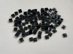 Partij 100x 1x1 Lego plaatjes in diverse donkere kleuren, Ophalen of Verzenden, Nieuw, Losse stenen, Lego