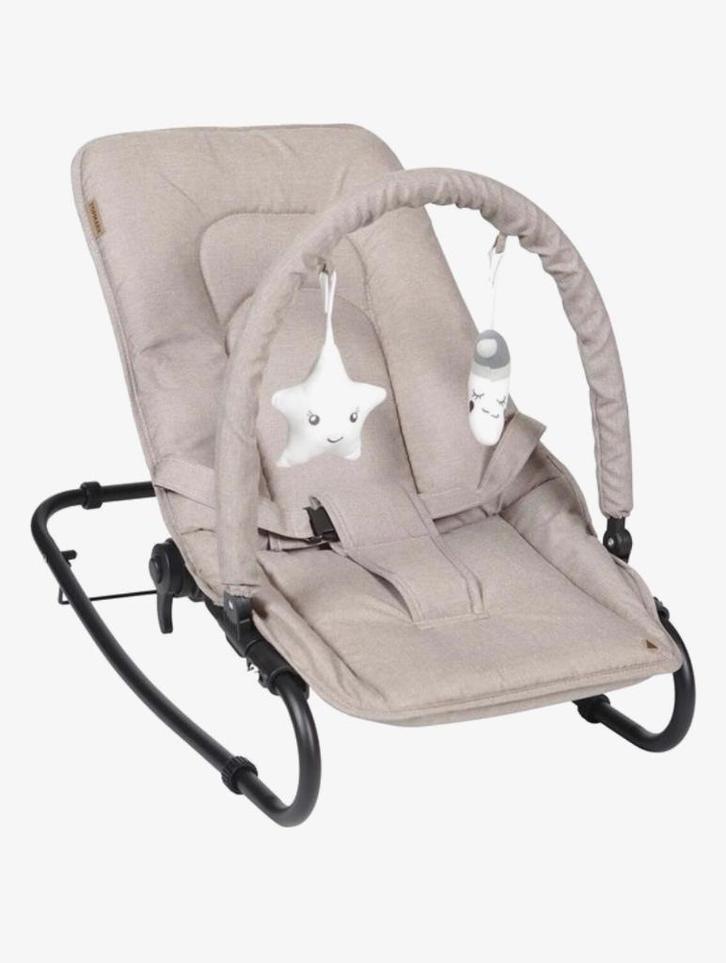 Topmark wipstoel beige, Kinderen en Baby's, Wipstoeltjes, Zo goed als nieuw, Wipstoel, Topmark, Met gordel(s) of riempje(s), Verstelbaar