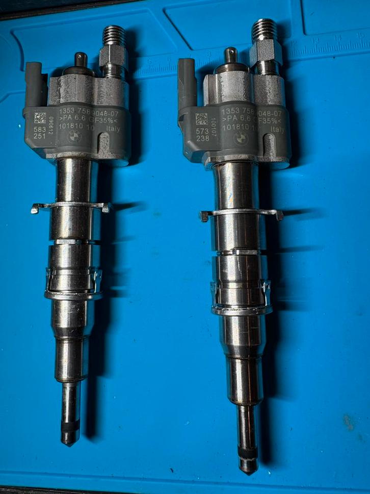 BMW Injectoren 13537589048 Gebruikt, ultrasoon gereinigd, Auto-onderdelen, Brandstofsystemen, BMW, Ophalen of Verzenden