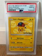 Pikachu I CHOOSE YOU PROMO. PSA 10 SM111, Hobby en Vrije tijd, Verzamelkaartspellen | Pokémon, Ophalen of Verzenden, Zo goed als nieuw