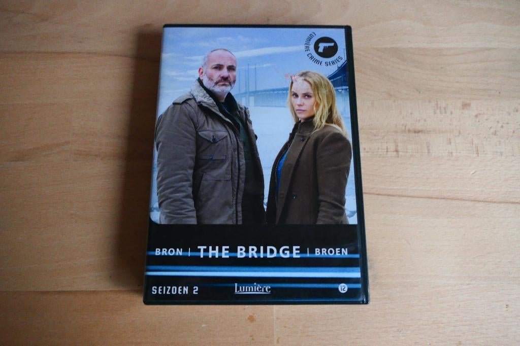 dvd box  the bridge  seizoen 2, Boxset, Ophalen of Verzenden, Zo goed als nieuw, Vanaf 12 jaar