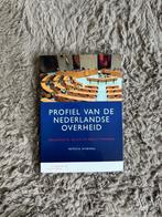 Profiel van de Nederlandse overheid HBO RECHTEN BOEKEN, Overige vakken, Patricia Wiebinga, Ophalen of Verzenden, Zo goed als nieuw