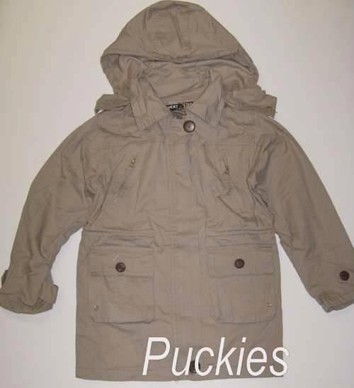 Maat 116 Lichtbruine Lucky Star meisjes jas NIEUW (7513), Kinderen en Baby's, Kinderkleding | Maat 116, Nieuw, Meisje, Jas, Ophalen of Verzenden