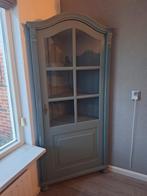 Oude hoekkast in prachtige staat, Huis en Inrichting, Kasten | Buffetkasten, Glas, 100 tot 150 cm, Landelijk, 25 tot 50 cm