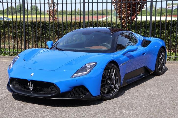 Maserati MC20, Auto's, Maserati, Bedrijf, Overige modellen, Benzine, Coupé, Automaat, Geïmporteerd, Blauw, Beige, Leder, Achterwielaandrijving