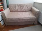 Hagalund slaapbank met extra topmatras., Huis en Inrichting, Slaapkamer | Slaapbanken, Ophalen, Gebruikt, Beige, Tweepersoons