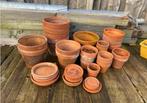 Verschillende terracotta potten en schalen, Tuin en Terras, Bloempotten, Ophalen, Gebruikt, Rond, Nvt