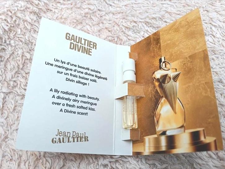 Jean Paul Gaultier Divine Sample - Nieuw!, Sieraden, Tassen en Uiterlijk, Uiterlijk | Parfum, Ophalen of Verzenden