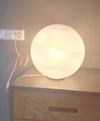 Stijlvolle glazen bol lamp – warm licht – Ø ca. 30 cm, Ophalen of Verzenden, Minder dan 50 cm, Modern, Design, Scandinavisch, Glas