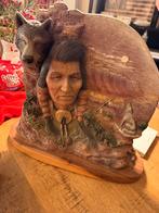 Zeldzaam Neil J Rose Beeld - Indiaan, Antiek en Kunst, Ophalen of Verzenden