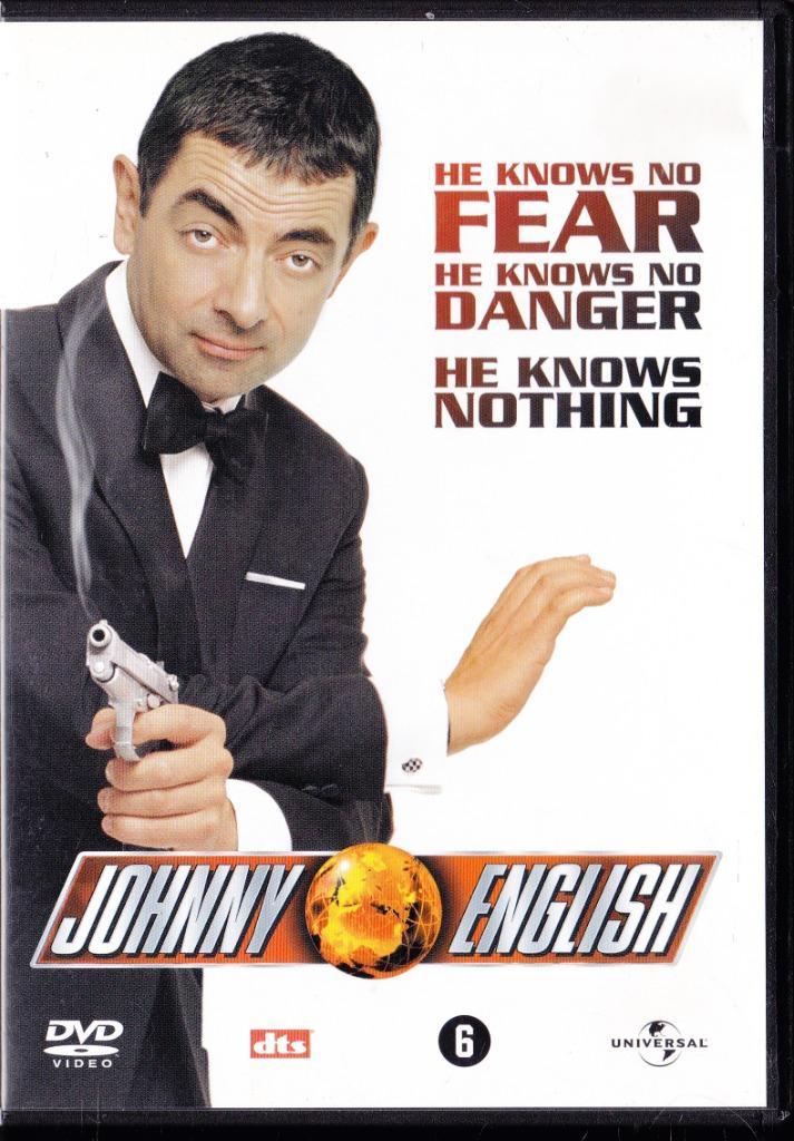 Johnny English ֎ Rowan Atkinson, John Malkovich, Cd's en Dvd's, Dvd's | Komedie, Actiekomedie, Vanaf 6 jaar, Ophalen of Verzenden