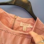 Ted Baker top 'oudroze' met roezel laag, gouden rits S 45129, ., Ted Baker, Ophalen of Verzenden, Zo goed als nieuw