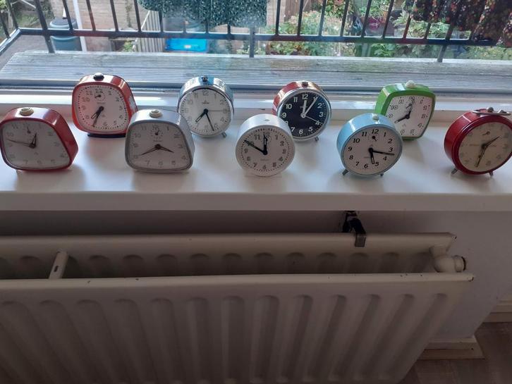 vintage wekkers PETER 10x, (niet) werkend., Verzamelen, Retro, Huis en Inrichting, Ophalen of Verzenden