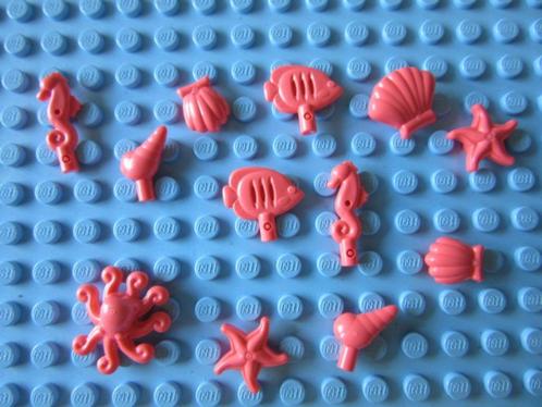 L324 LEGO DIEREN *NIEUW* SET 12 SCHELPEN ZEEPAARDJES VISSEN, Kinderen en Baby's, Speelgoed | Duplo en Lego, Nieuw, Lego, Losse stenen