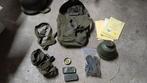 Partij gasmasker K toebehoren., Verzamelen, Militaria | Algemeen, Ophalen of Verzenden, Landmacht, Nederland