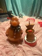 Twee rendier kaarsjes, Diversen, Kerst, Ophalen of Verzenden, Zo goed als nieuw