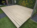 25 Gebruikte Composiet Vlonderplanken Ibiza Creme, Tuin en Terras, Terrasdelen en Vlonders, Ophalen, Gebruikt, Composiet