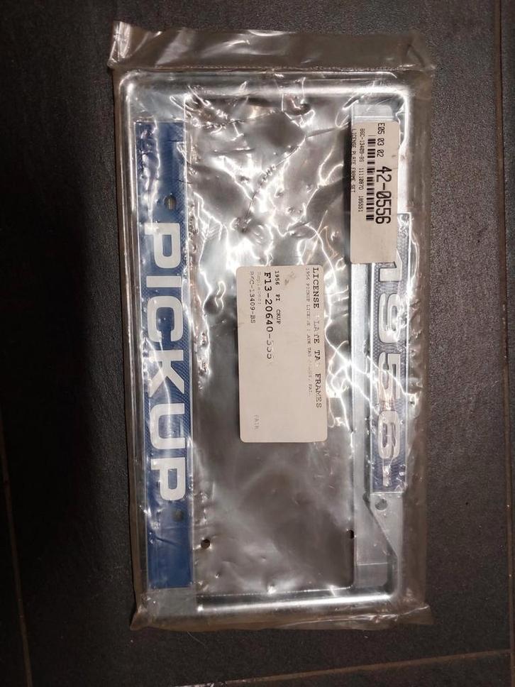 Nummerplaathouder 1956 pick up New, Auto diversen, Auto-accessoires, Ophalen of Verzenden