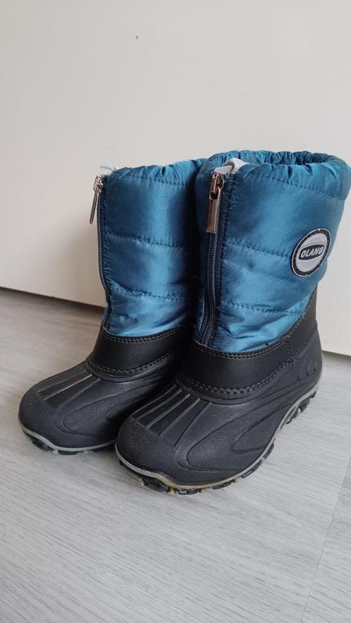 Olang sneeuwlaarzen maat 27-28 zwart/blauw, Kinderen en Baby's, Kinderkleding | Schoenen en Sokken, Gebruikt, Laarzen, Jongen of Meisje