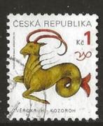 Tsjechie 68, steenbok, Verzenden, Overige landen, Gestempeld