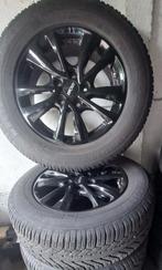 Alu Wielen Zwart Glans Top, 5x114.3 ET 40, Auto-onderdelen, Banden en Velgen, Ophalen, 16 inch, Banden en Velgen, Winterbanden