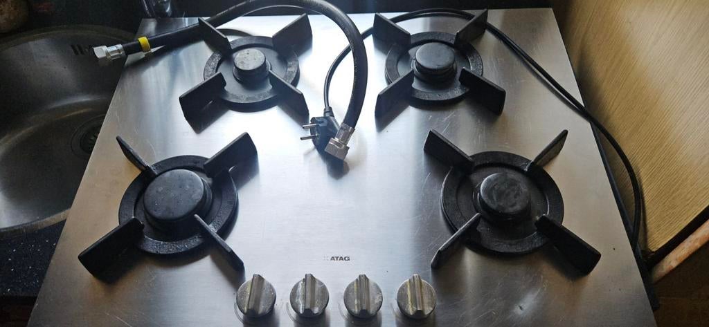 ATAG Gaskookplaat gas kookplaat - 4 Pitten - vierpits, Ophalen, Gebruikt, Minder dan 85 cm, 60 cm of meer