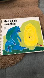 Het rode miertje vintage doorkijk boek, Boeken, Kinderboeken | Baby's en Peuters, Gelezen, Ophalen of Verzenden