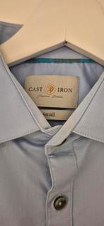 Cast Iron Overhemd Maat S - Blauw, Kleding | Heren, Overhemden, Ophalen of Verzenden, Zo goed als nieuw, Blauw, Cast Iron