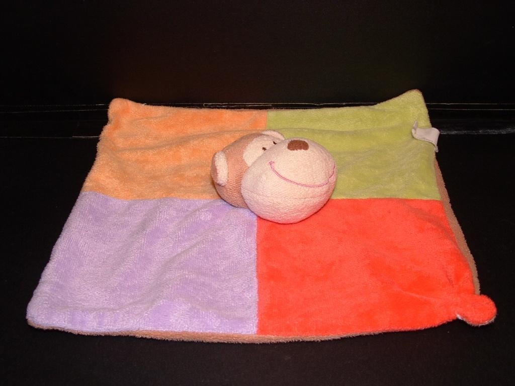 ZEEMAN AAP KNUFFELDOEKJE VELOURS VERDEELD OVER VIER, Verzenden, Nieuw, Overige typen