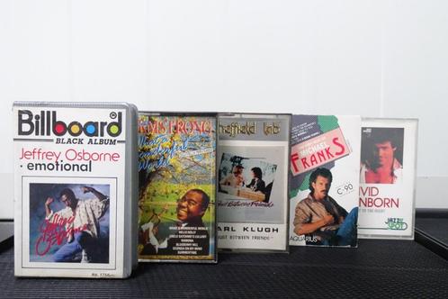 5 toppers op cassette, David Sanborn, Michael Franks......!!, Cd's en Dvd's, Cassettebandjes, Gebruikt, Origineel, Overige genres
