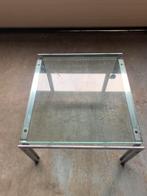 Metaform glastafel 60 x 60, Huis en Inrichting, Gebruikt, 50 tot 75 cm, Vierkant, 50 tot 100 cm
