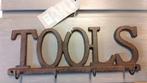Wanddecoratie met haken, sleutel rekje gietijzer., Doe-het-zelf en Verbouw, Gereedschap | Handgereedschap, Ophalen of Verzenden