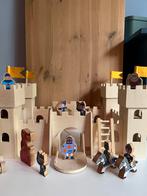 Houten speelkasteel, Kinderen en Baby's, Speelgoed | Houten speelgoed, Ophalen of Verzenden, Zo goed als nieuw