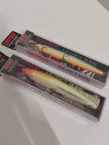 2 Rapala Husky jerk pluggen 12 cm. ( kunstaas ) Nieuw ! beschikbaar voor biedingen
